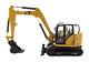 Cat Caterpillar 1/50 308 Cr Mini Hydraulic Excavator Withwork Tools Dm 85596 Toys