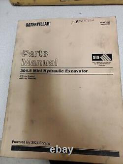 Cat Parts Manual 304.5 Mini Hydraulic Excavator (June 2000)