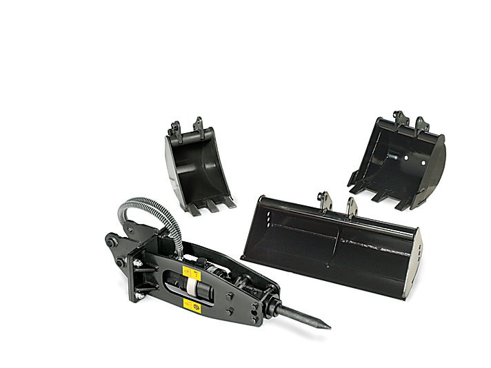 Mini Excavators 300.9D Versatility
