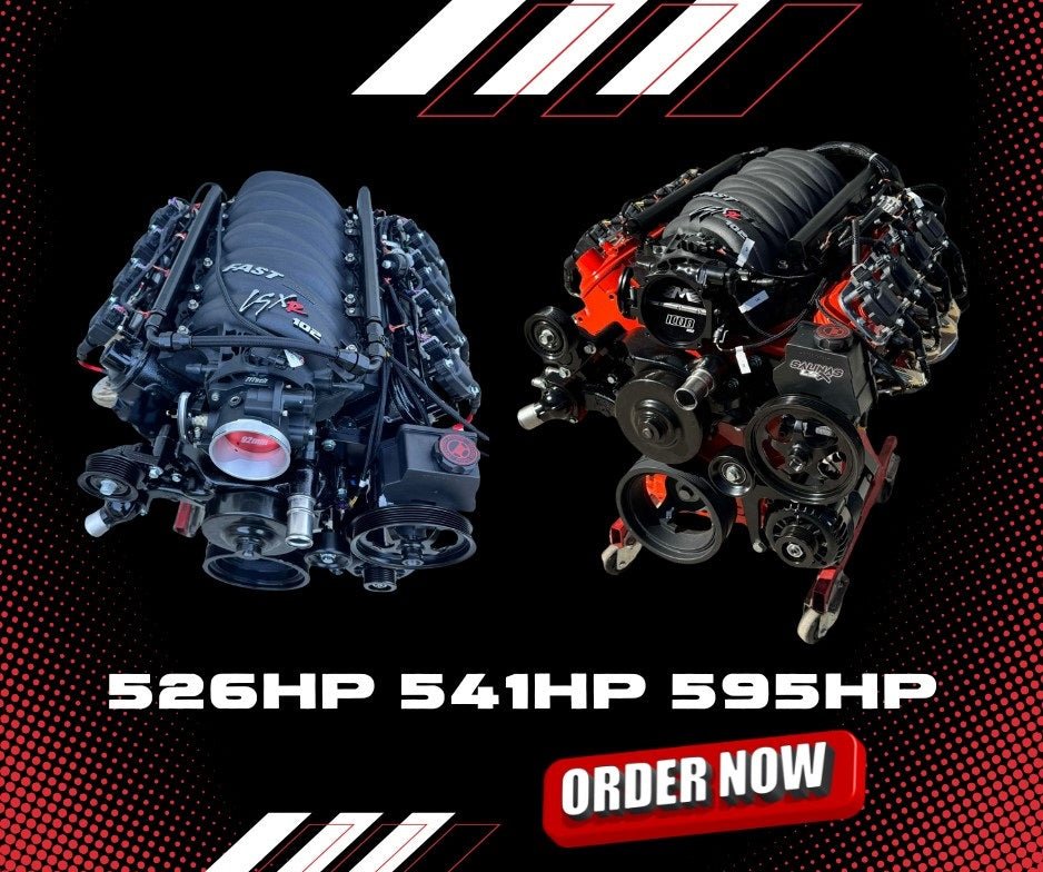 salinas lsx 526HP, 541HP and 595HP engines